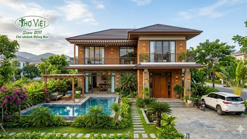 50+ mẫu nhà biệt thự đẹp nổi bật hiện nay 1 Ưu điểm của mẫu nhà biệt thự