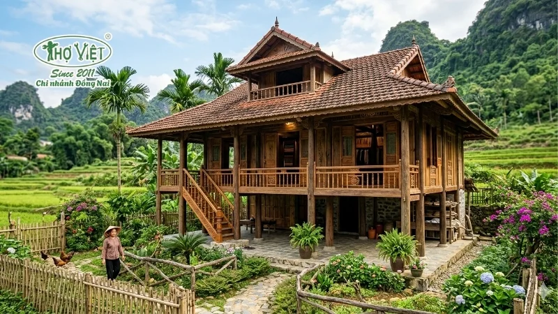 50+ mẫu nhà gỗ đẹp bền và chống mối mọt 2 Ưu điểm của mẫu nhà gỗ