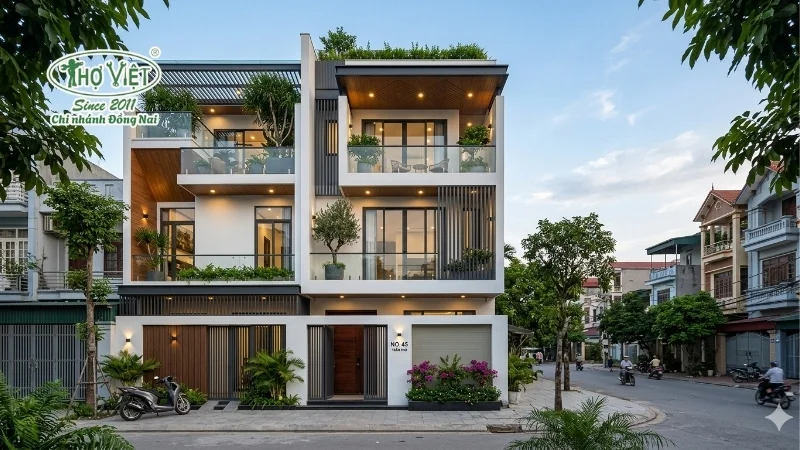 50+ mẫu nhà phố đẹp 3 tầng đẹp mê ly 1 Ưu điểm của mẫu nhà phố đẹp 3 tầng