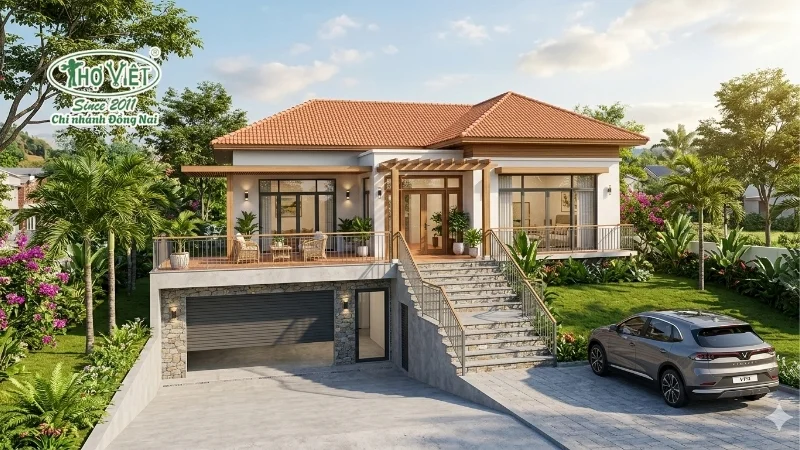 50+ mẫu nhà cấp 4 có tầng hầm đẹp mê ly 2 Ưu điểm của mẫu nhà cấp 4 có tầng hầm đẹp