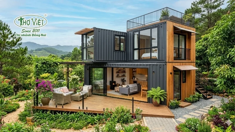 Ưu điểm của mẫu nhà container