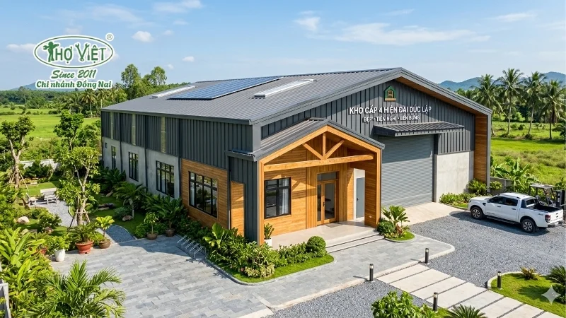 Ưu điểm của mẫu nhà kho cấp 4