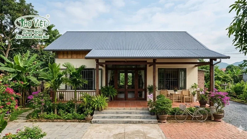50+ mẫu nhà mái tôn đơn giản tiện nghi, xu hướng 2 Ưu điểm của của nhà mái tôn đơn giản