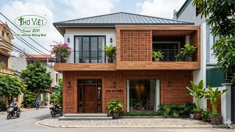 Vì sao nên ốp gạch mặt tiền nhà?