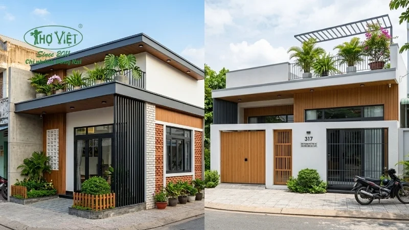 Vì sao mẫu nhà ống 1 tầng đẹp 5x20 được ưa chuộng?