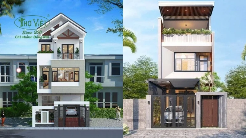 50+ mẫu nhà ống đẹp 3 tầng 4m tiện nghi đầy đủ 4 Ý tưởng thiết kế nhà ống 3 tầng mặt tiền 4m