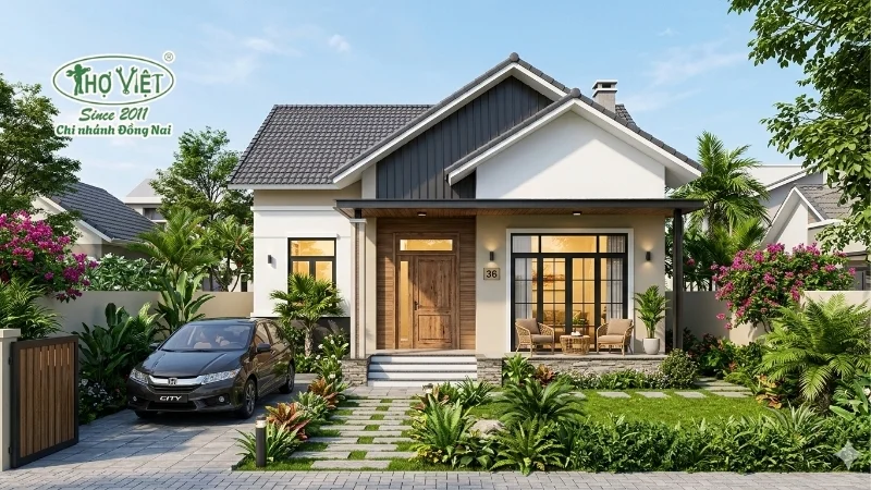 50+ mẫu nhà cấp 4 ngang 6m 3 phòng ngủ đáng xây 3 Kinh nghiệm xây nhà cấp 4 ngang 6m 3 phòng ngủ
