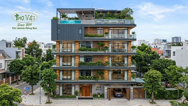 Những lưu ý kỹ thuật khi xây nhà 6 tầng