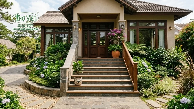 Lưu ý khi xây bậc tam cấp