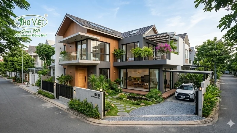 50+ mẫu nhà xéo góc đẹp hài hòa 3 Lưu ý khi làm nhà xéo góc