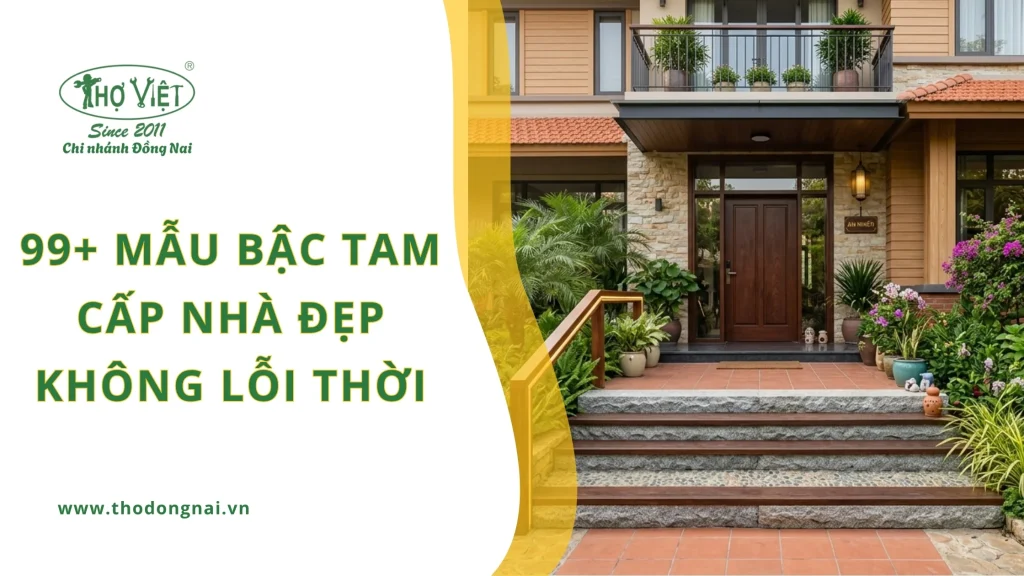 99+ mẫu bậc tam cấp nhà đẹp không lỗi thời