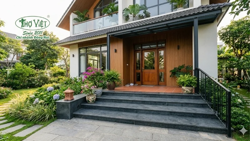 mẫu bậc tam cấp nhà đẹp tinh tế và ấn tượng