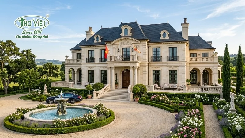 mẫu biệt thự luxury xa hoa và tinh tế