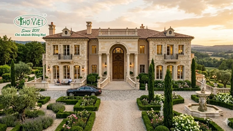 mẫu biệt thự luxury xa hoa và tinh tế