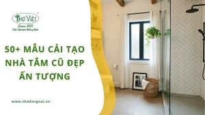 50+ mẫu cải tạo nhà tắm cũ đẹp ấn tượng
