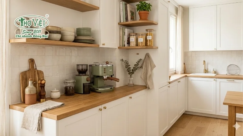 mẫu góc bếp đẹp và tiện nghi