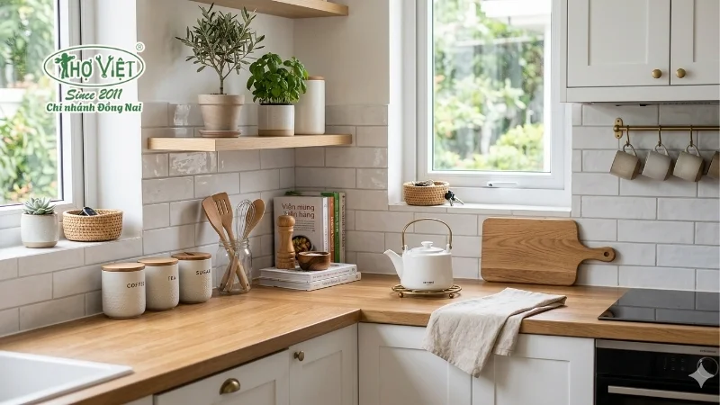 mẫu góc bếp đẹp và tiện nghi