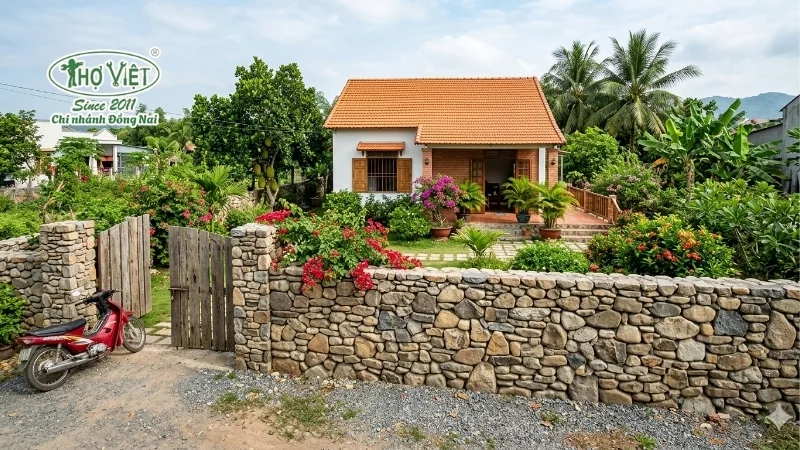 mẫu hàng rào đẹp cho nhà cấp 4 đẹp mê mẩn