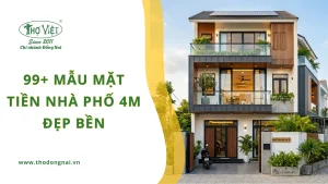 99+ mẫu mặt tiền nhà phố 4m đẹp bền