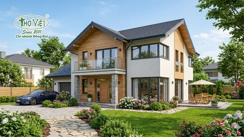 55+ mẫu nhà 10x10 2 tầng đẹp xem là mê 21 mẫu nhà 10x10 2 tầng đẹp hút mắt