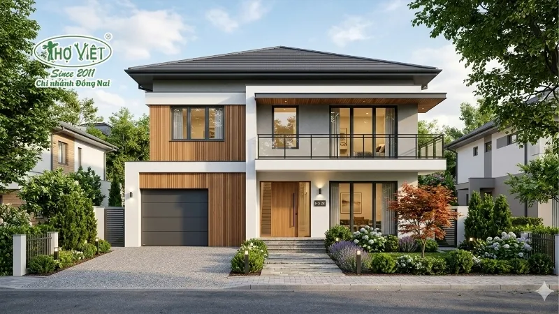 55+ mẫu nhà 2 tầng 6x13m đẹp bền vững 19 mẫu nhà 2 tầng 6x13m đáng xây