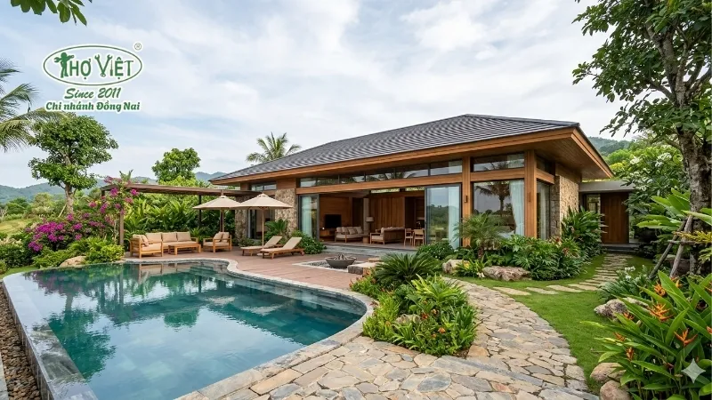 55+ mẫu nhà biệt thự vườn 1 tầng đẹp và tiện nghi 8 mẫu nhà biệt thự vườn 1 tầng đẹp tinh tế