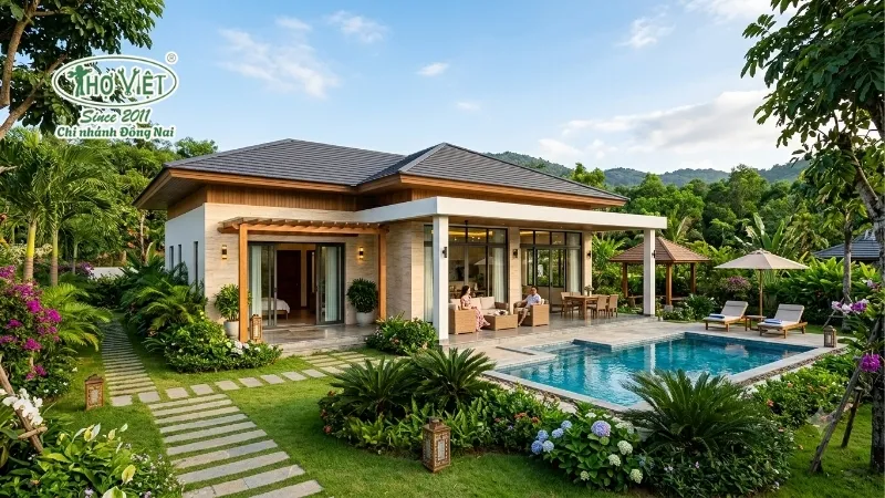 55+ mẫu nhà biệt thự vườn 1 tầng đẹp và tiện nghi 11 mẫu nhà biệt thự vườn 1 tầng đẹp tinh tế