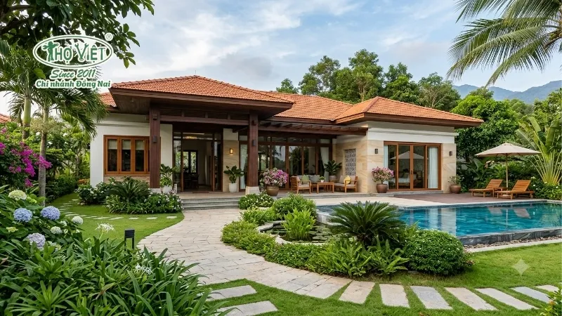 55+ mẫu nhà biệt thự vườn 1 tầng đẹp và tiện nghi 15 mẫu nhà biệt thự vườn 1 tầng đẹp tinh tế