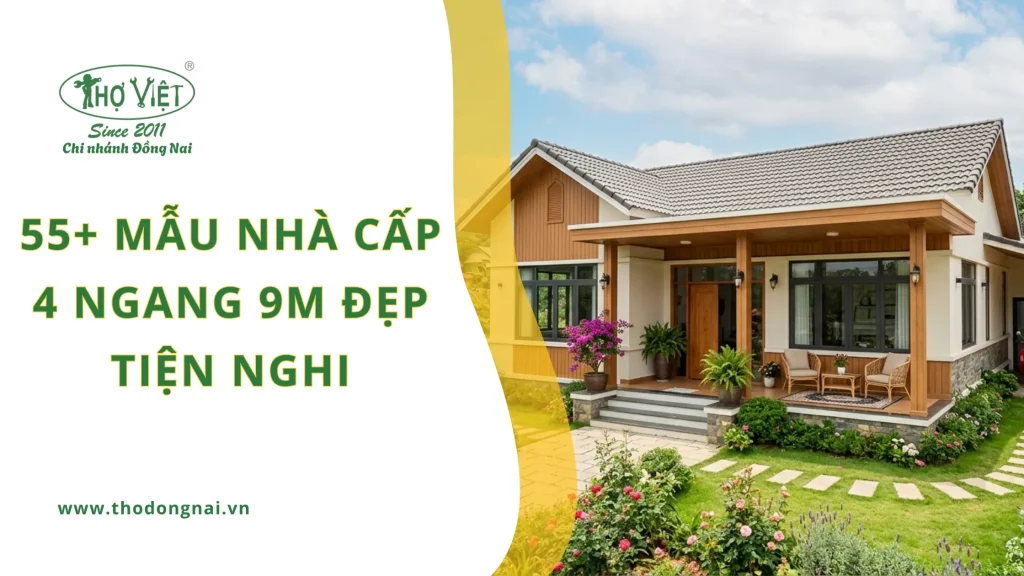 55+ mẫu nhà cấp 4 ngang 9m đẹp tiện nghi 1 55+ mẫu nhà cấp 4 ngang 9m đẹp tiện nghi