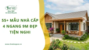 55+ mẫu nhà cấp 4 ngang 9m đẹp tiện nghi