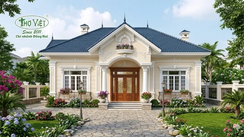 55+ mẫu nhà cấp 4 tân cổ điển ai cũng mê mẩn 9 mẫu nhà cấp 4 tân cổ điển đẹp tiện nghi