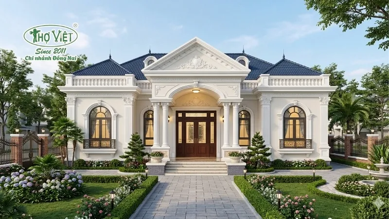 55+ mẫu nhà cấp 4 tân cổ điển ai cũng mê mẩn 11 mẫu nhà cấp 4 tân cổ điển đẹp tiện nghi