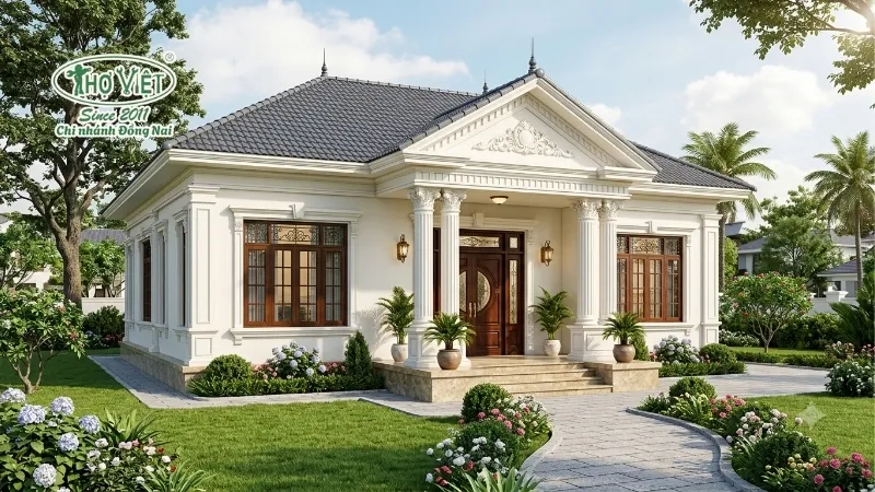55+ mẫu nhà cấp 4 tân cổ điển ai cũng mê mẩn 15 mẫu nhà cấp 4 tân cổ điển đẹp tiện nghi