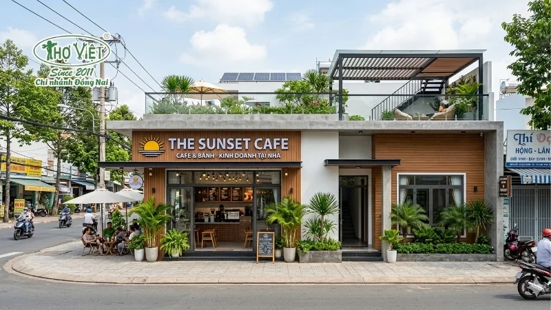 mẫu nhà mái bằng 1 tầng đẹp tinh gọn