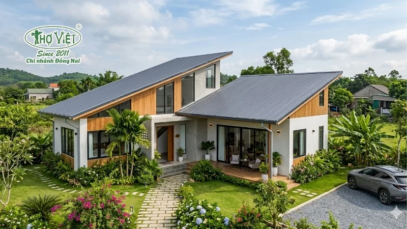 55+ mẫu nhà mái lệch lợp tôn sang trọng và tiện nghi 12 mẫu nhà mái lệch lợp tôn bền đẹp theo thời gian