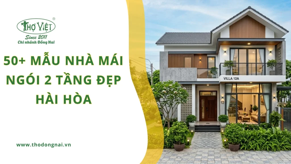 50+ mẫu nhà mái ngói 2 tầng đẹp hài hòa 1 50+ mẫu nhà mái ngói 2 tầng đẹp hài hòa