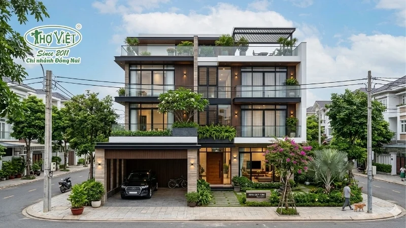 50+ mẫu nhà mặt tiền 10m được săn đón 5 mẫu nhà mặt tiền 10m đẹp tinh tế