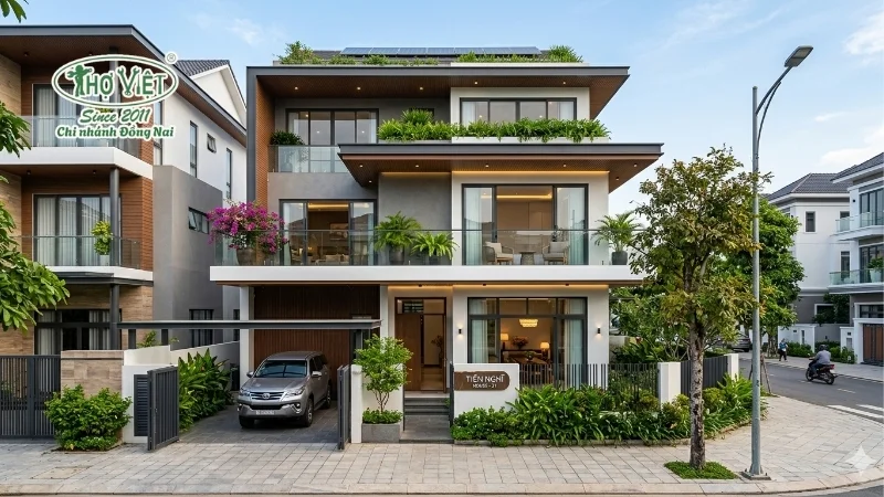 50+ mẫu nhà mặt tiền 10m được săn đón 9 mẫu nhà mặt tiền 10m đẹp tinh tế
