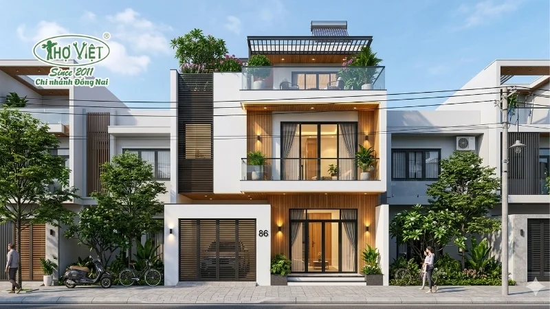 50+ mẫu nhà mặt tiền 6m 3 tầng đẹp đáng xây 7 mẫu nhà mặt tiền 6m 3 tầng thiết kế ấn tượng