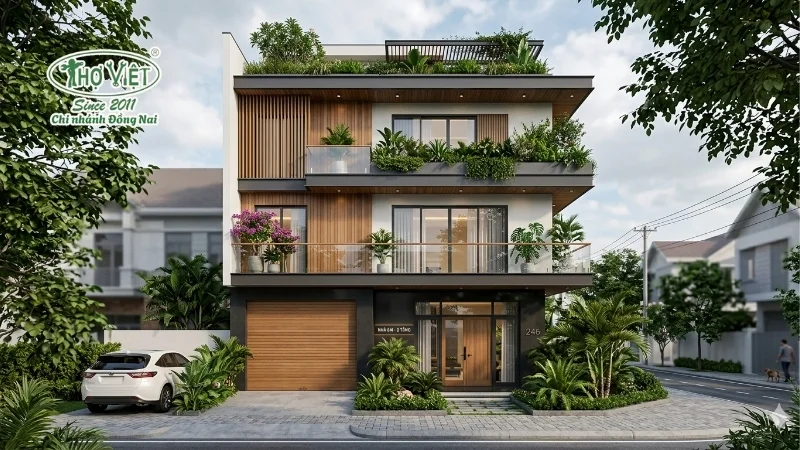 50+ mẫu nhà mặt tiền 6m 3 tầng đẹp đáng xây 8 mẫu nhà mặt tiền 6m 3 tầng thiết kế ấn tượng