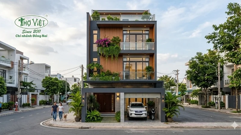 50+ mẫu nhà mặt tiền 6m 3 tầng đẹp đáng xây 11 mẫu nhà mặt tiền 6m 3 tầng thiết kế ấn tượng