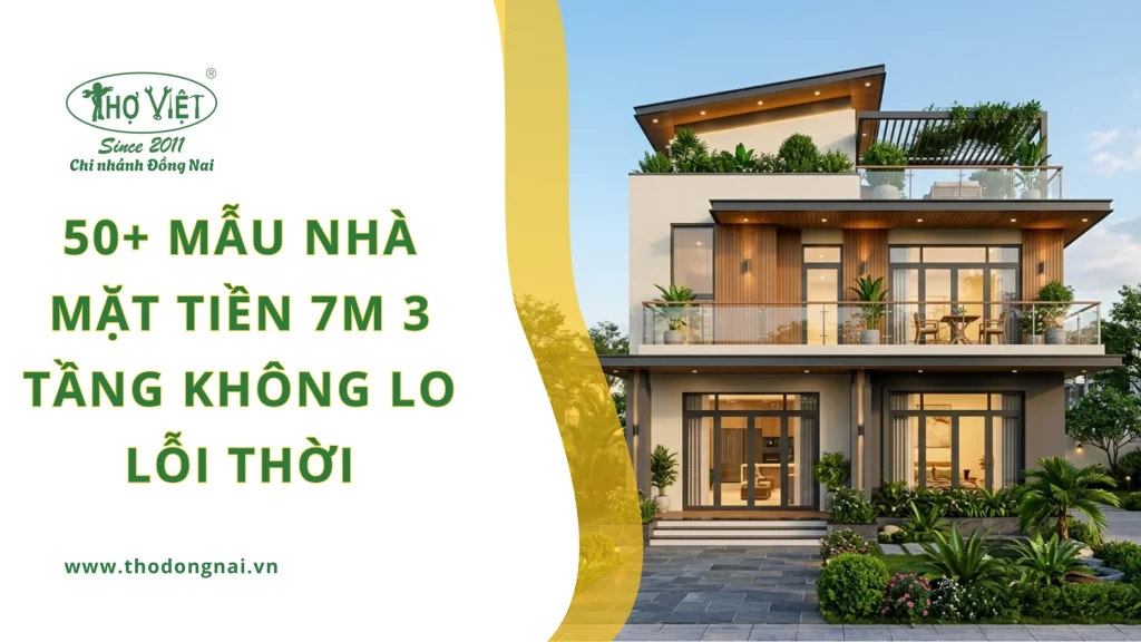 50+ mẫu nhà mặt tiền 7m 3 tầng không lo lỗi thời 1 50+ mẫu nhà mặt tiền 7m 3 tầng không lo lỗi thời