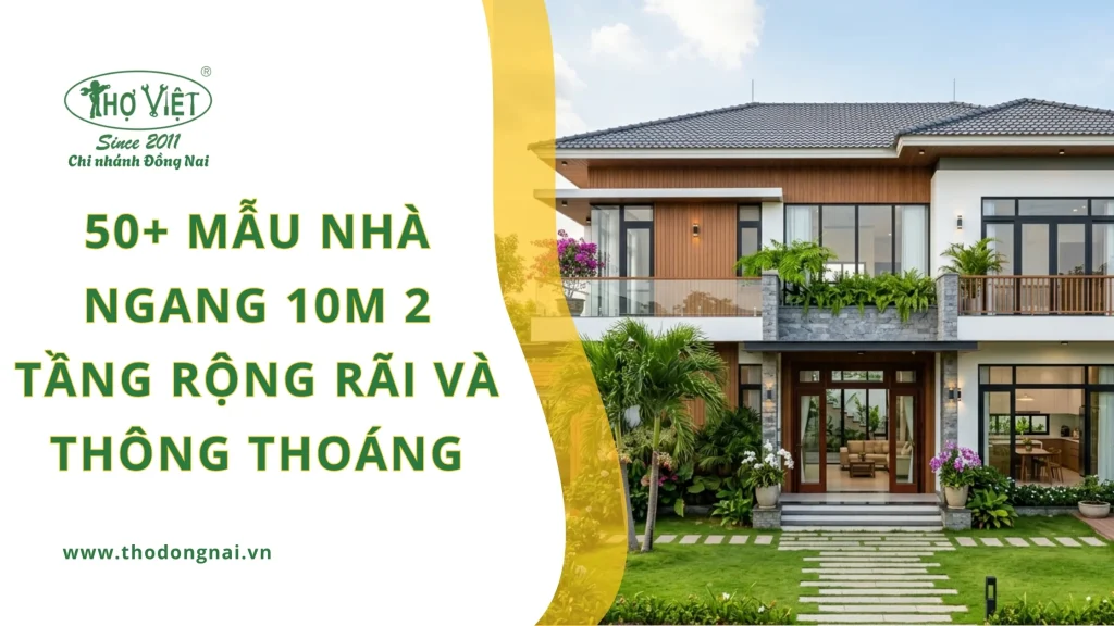 50+ mẫu nhà ngang 10m 2 tầng rộng rãi và thông thoáng 1 50+ mẫu nhà ngang 10m 2 tầng rộng rãi và thông thoáng