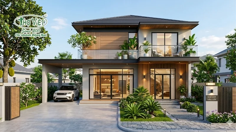 50+ mẫu nhà ngang 10m 2 tầng rộng rãi và thông thoáng 14 mẫu nhà ngang 10m 2 tầng nổi bật mọi góc nhìn