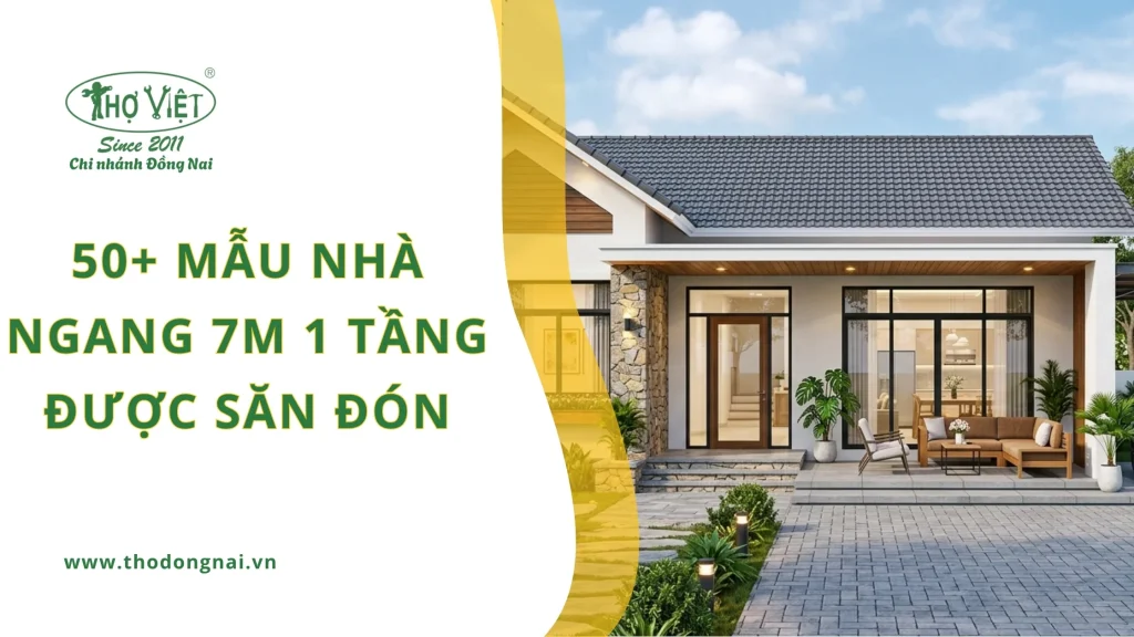 50+ mẫu nhà ngang 7m 1 tầng được săn đón 1 50+ mẫu nhà ngang 7m 1 tầng được săn đón