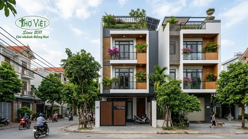 mẫu nhà ống 3 tầng 4x16 đẹp hiện đại, tiện nghi