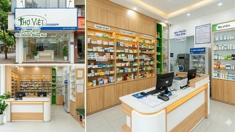 50+ mẫu nhà thuốc đẹp, chuyên nghiệp 9 mẫu nhà thuốc đẹp, chuyên nghiệp