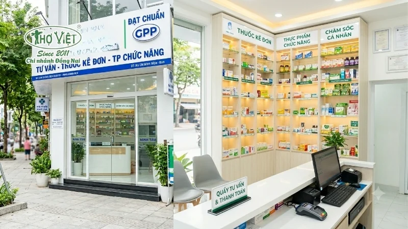 50+ mẫu nhà thuốc đẹp, chuyên nghiệp 4 nhà thuốc tối giản