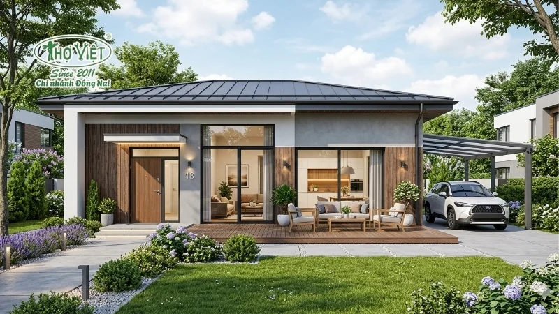 55+ mẫu nhà trệt hiện đại đẹp ấn tượng 9 mẫu nhà trệt hiện đại đáng xây