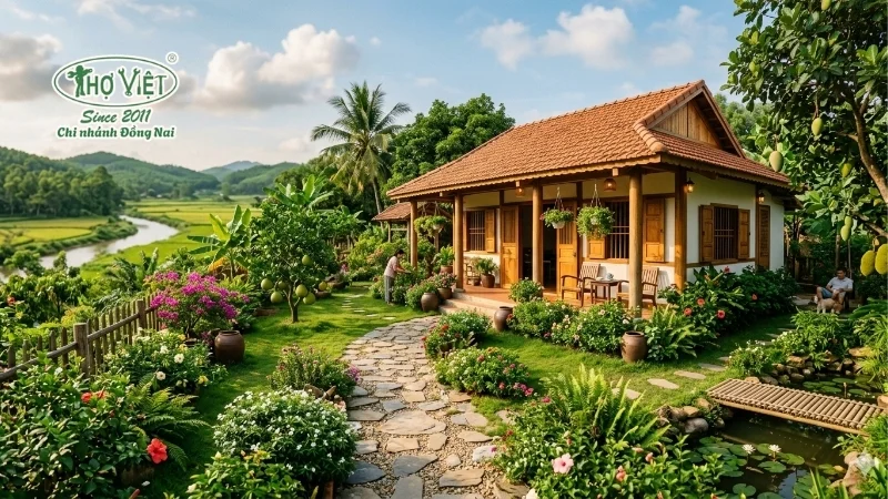 50+ mẫu nhà vườn đẹp ở nông thôn đẹp tinh tế 6 mẫu nhà vườn đẹp ở nông thôn thịnh hành